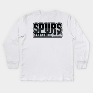 San Antonio Spurs 02 Kids Long Sleeve T-Shirt